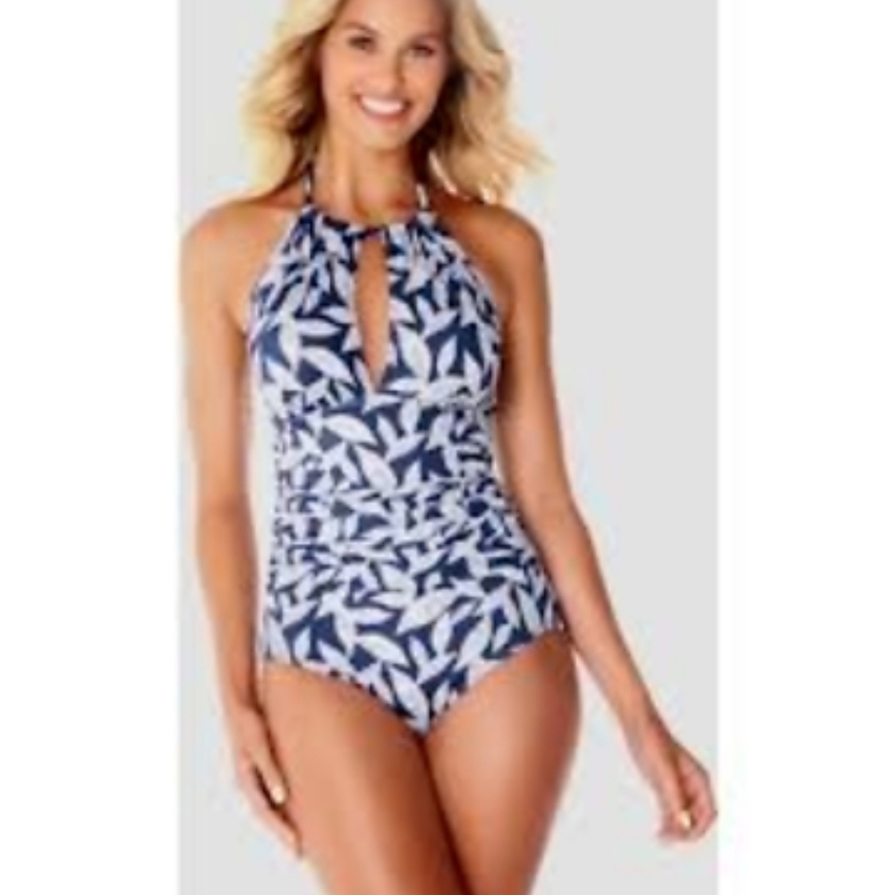 Dreamsuit by miraclesuit size 12 womens swimsuit.